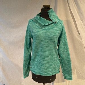 Avalanche teal pullover with thumb holes